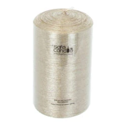 Stumpenkerze - Rustikana - Ca. 6 X 10 Cm - Cremegold