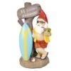 Standdeko - Zwerg - Aus Polyresin - Ca. 12 X 9,5 X 22,5 Cm