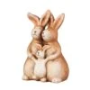 Hasenfamilie - Aus Keramik - Ca. 10,5 X 8,5 X 15,5 Cm