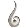 Standdeko - Aus Keramik - Ca. 16 X 9 X 33 Cm - Silber