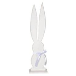 Hase - Aus Holz - Ca. 15 X 7 X 60 Cm