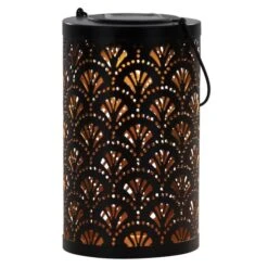 LED-Solarlaterne - Ca. 12 X 12 X 20 Cm