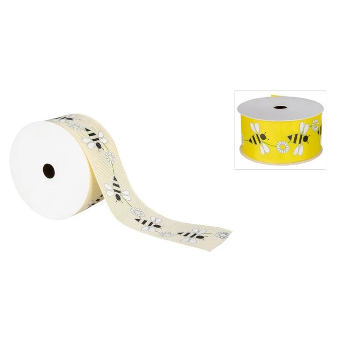 Dekoband - Bienen - Ca. 500 X 4 Cm - 1 Stück - Image 5