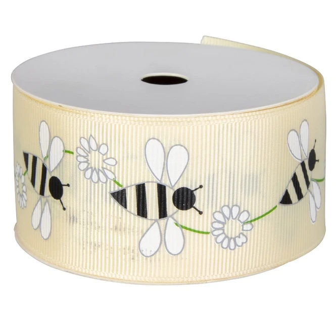 Dekoband - Bienen - Ca. 500 X 4 Cm - 1 Stück - Image 2