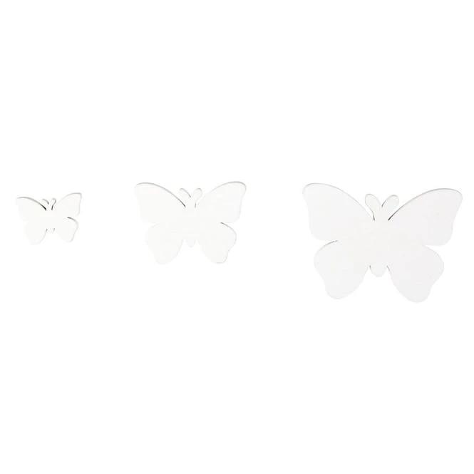 Streudeko - Schmetterlinge - Aus Holz - Ca. 3/5/7 Cm - 20 Stück