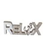 Standdeko - Relax - Aus Holz - Ca. 28 X 2 X 10 Cm