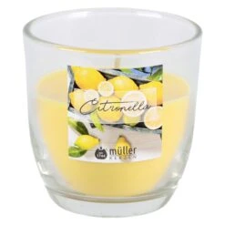 Citronella-Kerze - Ca. 7,5 X 7,5 Cm