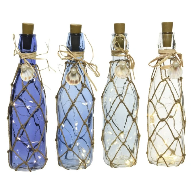 LED-Flasche - Aus Glas - Ca. 28 Cm - 1 Stück - Image 6