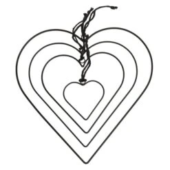 Out Of The Blue Dekohänger - Herz - 4 Stück