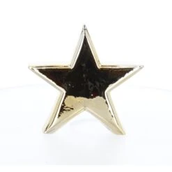 Stern Gold - Ca. 14 X 3,5 X 14 Cm