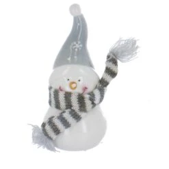 Dekofigur - Schneemann - Ca. 7 X 7 X 14,5 Cm