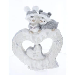 Pinguine Mit LED - Ca. 32 X 12 X 39,5 Cm