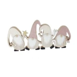 Wichtel Stehend - Aus Holz Und Textil - 41x2x19,5 Cm