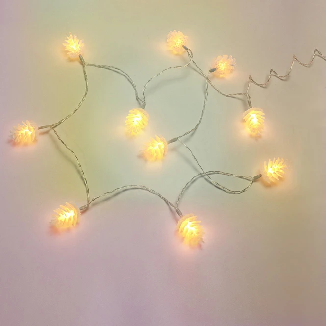 Lichterkette Zapfen - Mit 10 LED - Ca. 165 Cm - Image 2