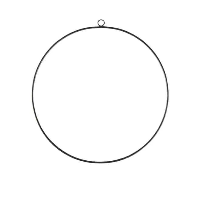 Dekohänger - Ringe - 3 Stück - Schwarz - Image 3