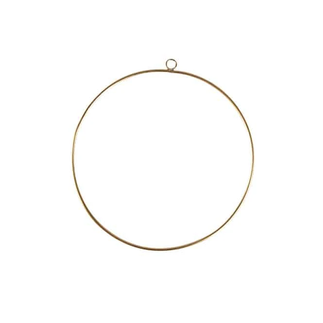 Dekohänger - Ringe - 3 Stück - Gold