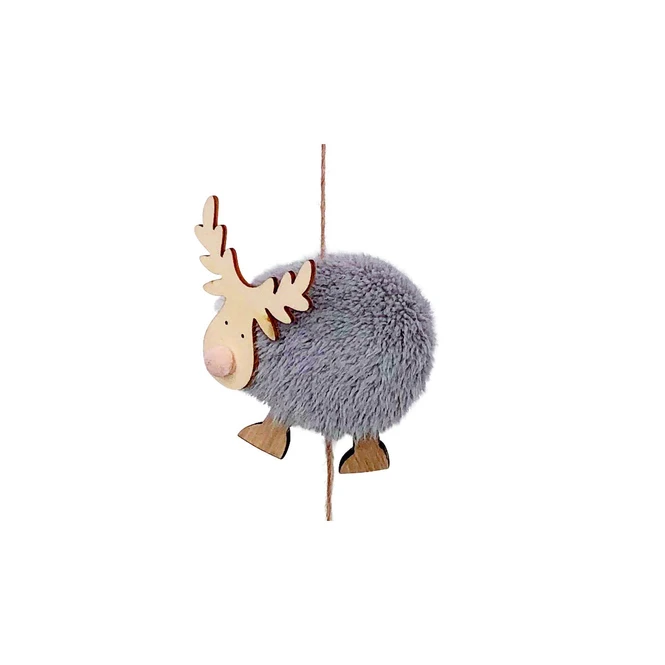 Girlande - Rentiere - Aus Holz - 10 X 90 Cm - 1 Stück - Image 7