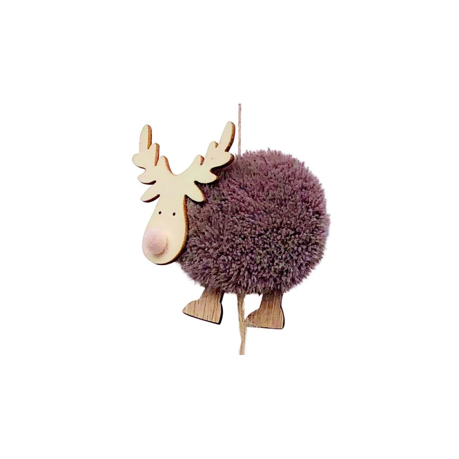 Girlande - Rentiere - Aus Holz - 10 X 90 Cm - 1 Stück - Image 3