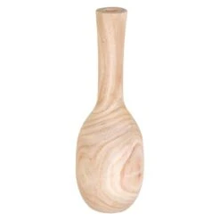 Vase - Aus Holz - Ca. 14 X 45 Cm