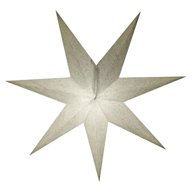 LED-Stern - Ø = Ca. 60 Cm - Beige