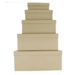 Geschenkbox Braun L - Ca. 28 X 18,5 X 11,5 Cm - 1 Stück