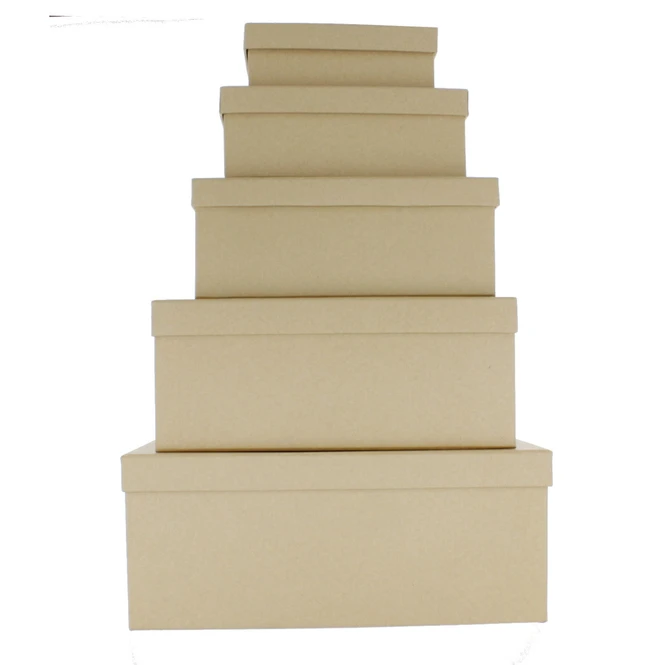 Geschenkbox Braun S - Ca. 20 X 12,5 X 7,5 Cm - 1 Stück - Image 2