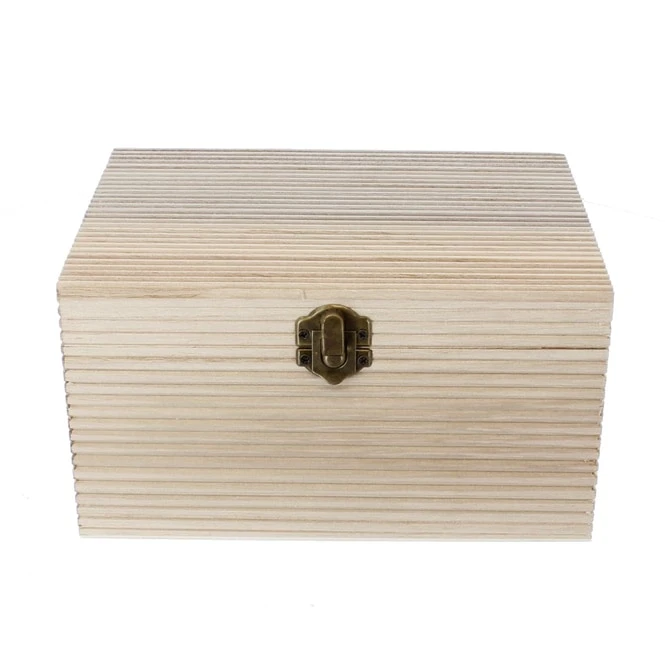 Holz-Kästchen - S - Ca. 15 X 12 X 8,5 Cm