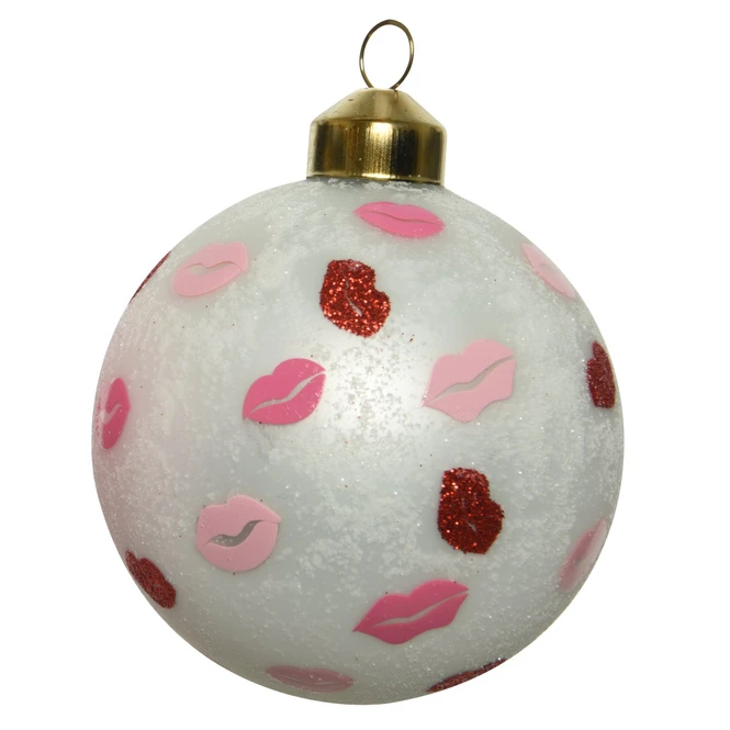 Christbaumkugel - Kussmund - Ø = Ca. 8 Cm - 1 Stück - Image 3