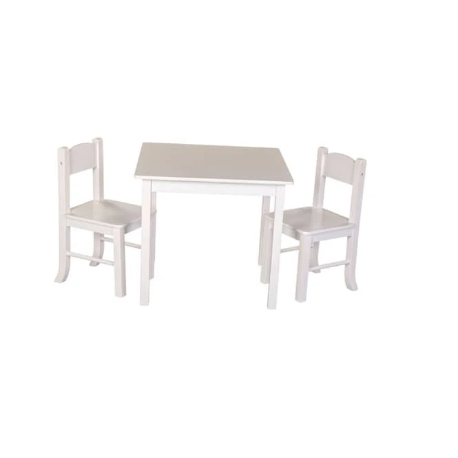 Besttoy - Sitzgruppe Aus Holz - Farbe: Weiß - Image 2