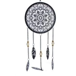 Dekohänger - Traumfänger - Aus Metall - Ca. 80 X 18 Cm