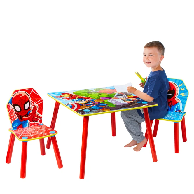Marvel Spider-Man - Kinder Sitzgruppe - Holz - Image 2