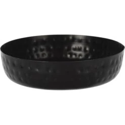 Dekoschale - Metall - Ca. 19,5 X 5 Cm - Schwarz