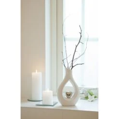 Kerzenuntersetzer - Aus Glas - Ø = 13 Cm - Quadrat