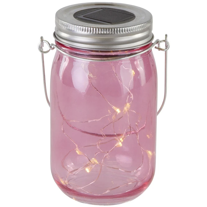 LED-Solarlampe - Aus Glas - 8 X 14 Cm - 1 Stück - Image 5