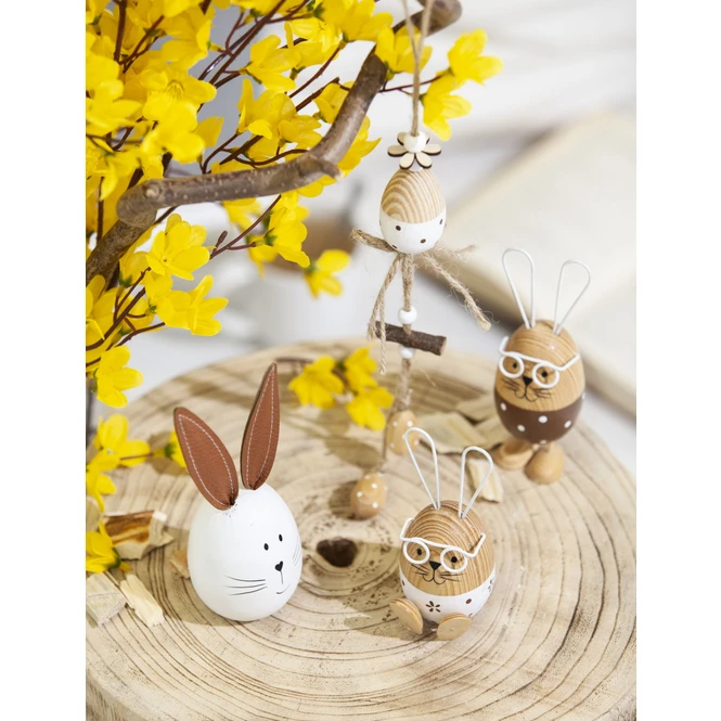 Dekohase - Aus Holz - 12 Cm - 1 Stück - Image 4