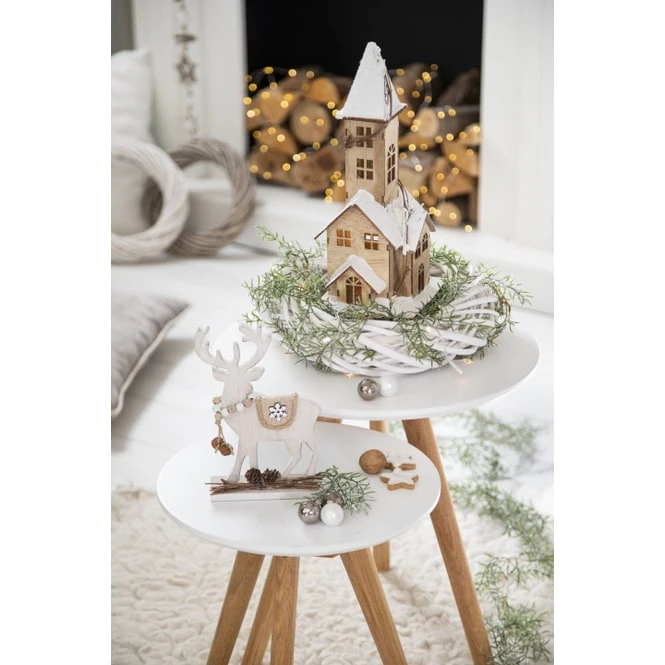 Dekokranz - Aus Weißer Spaltweide - Verschiedene Größen - Image 2