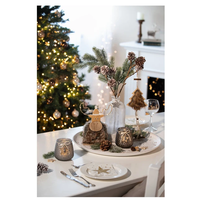 Dekoteller - Aus Holz - Ă = Ca. 30 Cm - Image 2