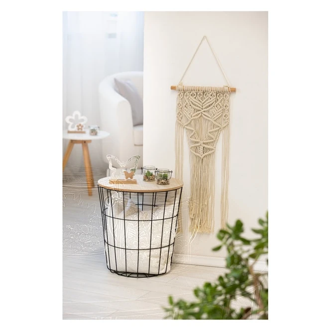 Beistelltisch - Ø = Ca. 39 Cm - Schwarz