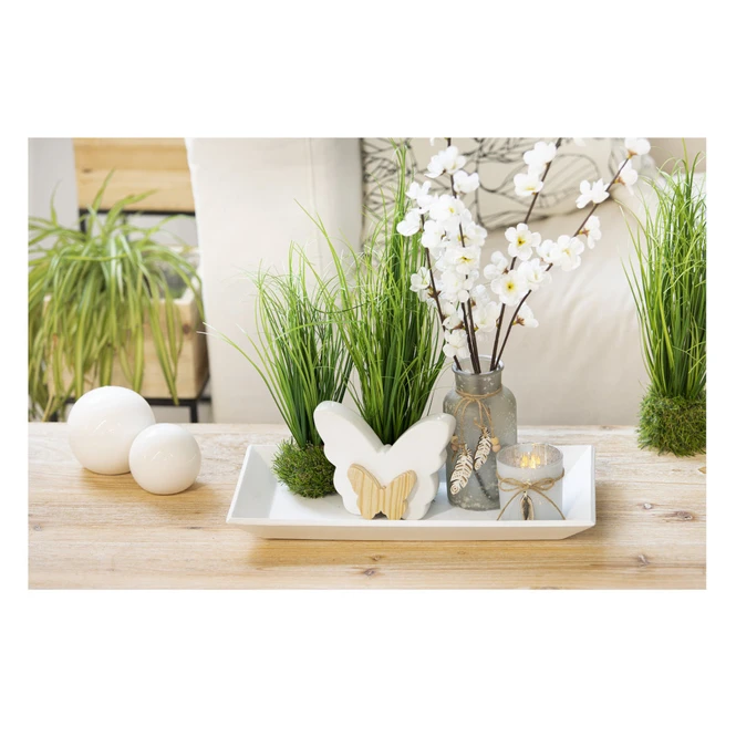 Dekokugel - Aus Dolomit - Ø = 9,5 Cm - Weiß - Image 2