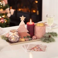 Teelichtglas - Sterne - Ca. 10 X 12 Cm