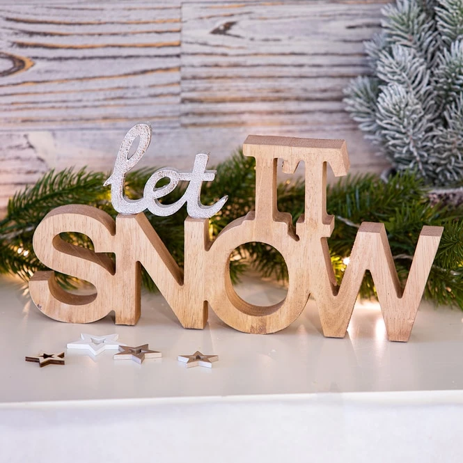 Streudeko - Sterne - Aus Holz - 24 Stück - Image 2