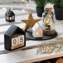 Dekoteller - Aus Schiefer - Ø = Ca. 25 Cm