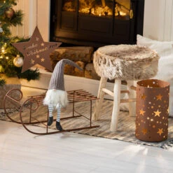 Deko-Schlitten - Ca. 45 X 20 X 20 Cm