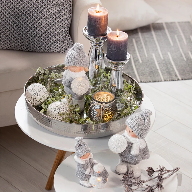 Winterkind - Aus Terrakotta - Ca. 11 X 6,5 X 16 Cm - 1 StĂŒck - Image 4