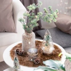 Teelichtglas - Rentier - Ca. 7,5 X 8 Cm - 1 Stück