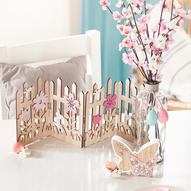 Apfelblütenzweig - Ca. 79 Cm - Rosa