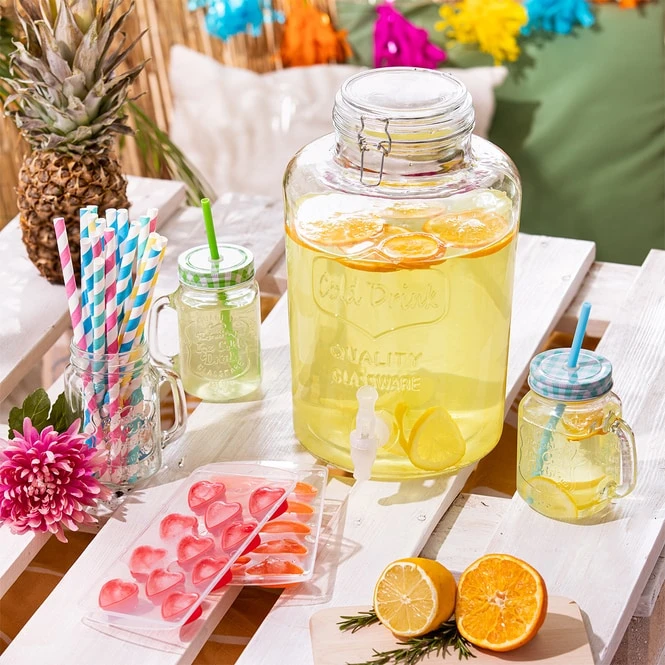 GetrÀnkespender - Aus Glas - 7,5 L