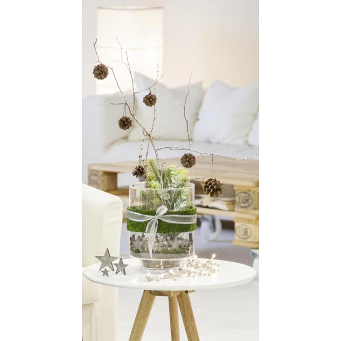 Streudeko - Aus Holz - Sterne - Grau - Image 2