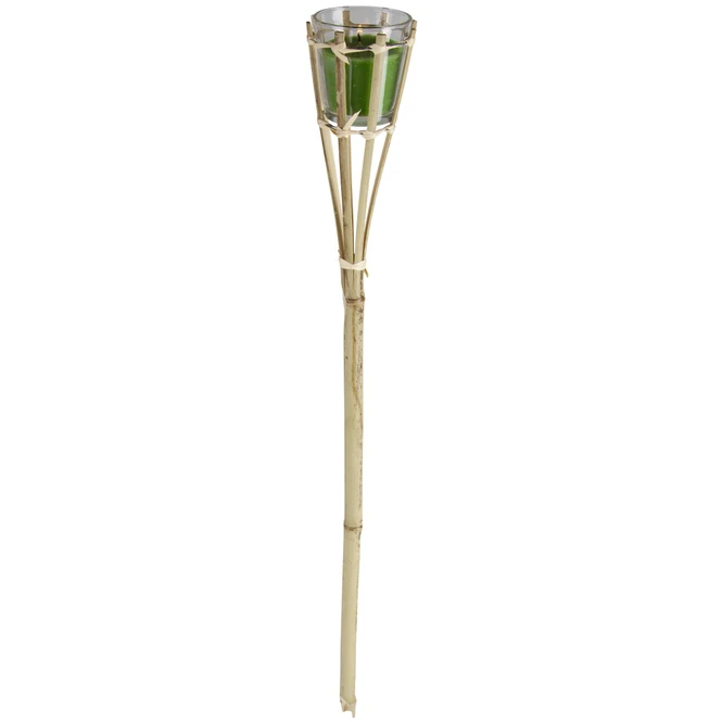 Gartenfackel - Citronella - Aus Bambus - Ca. 7,5 X 7,5 X 76 Cm - 1 Stück - Image 2