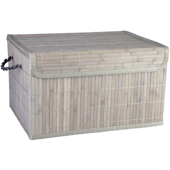 Aufbewahrungskiste - Aus Bambus - Grau - Verschiedene Größen - Image 3